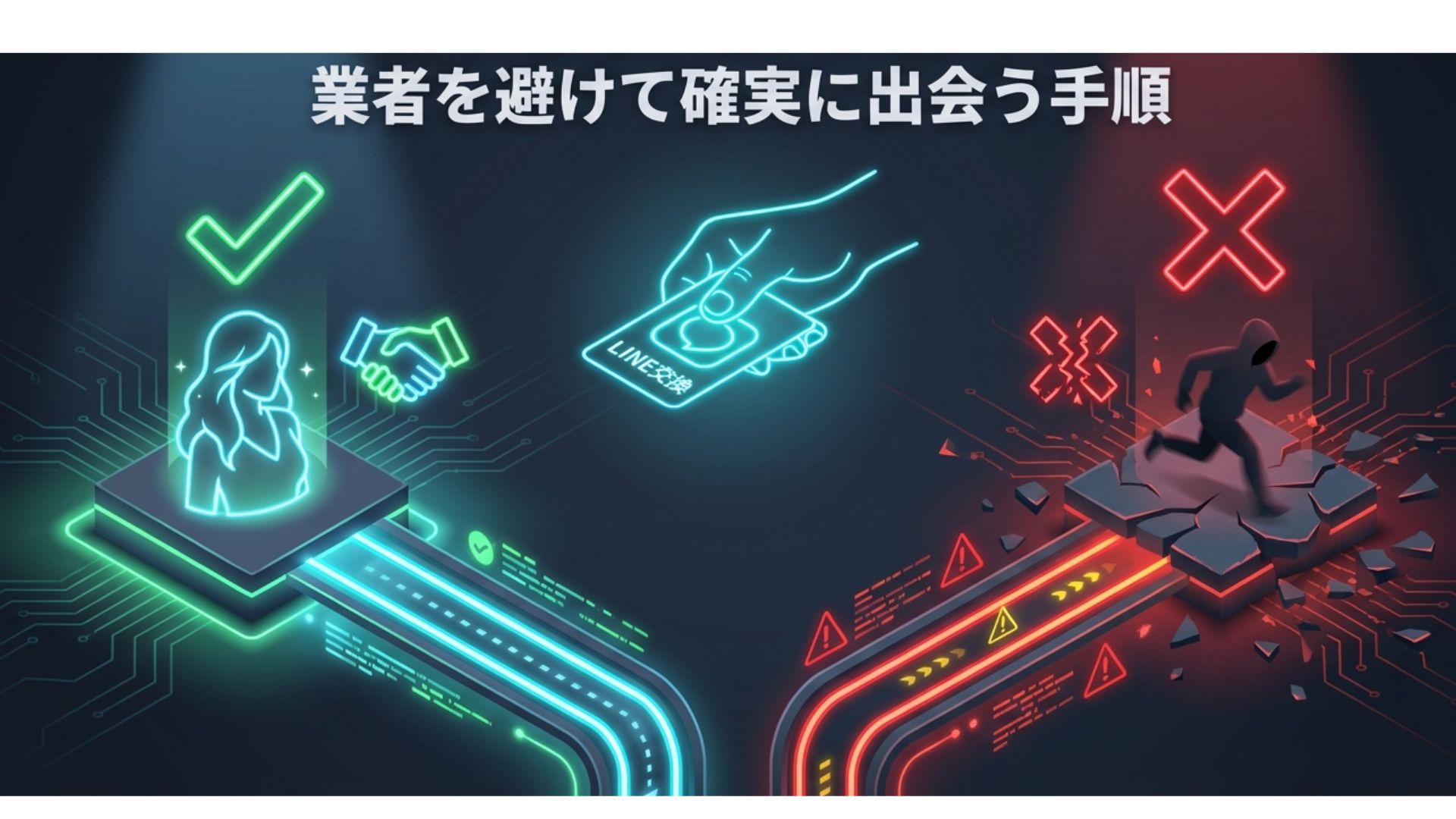 イククルで業者を避ける方法