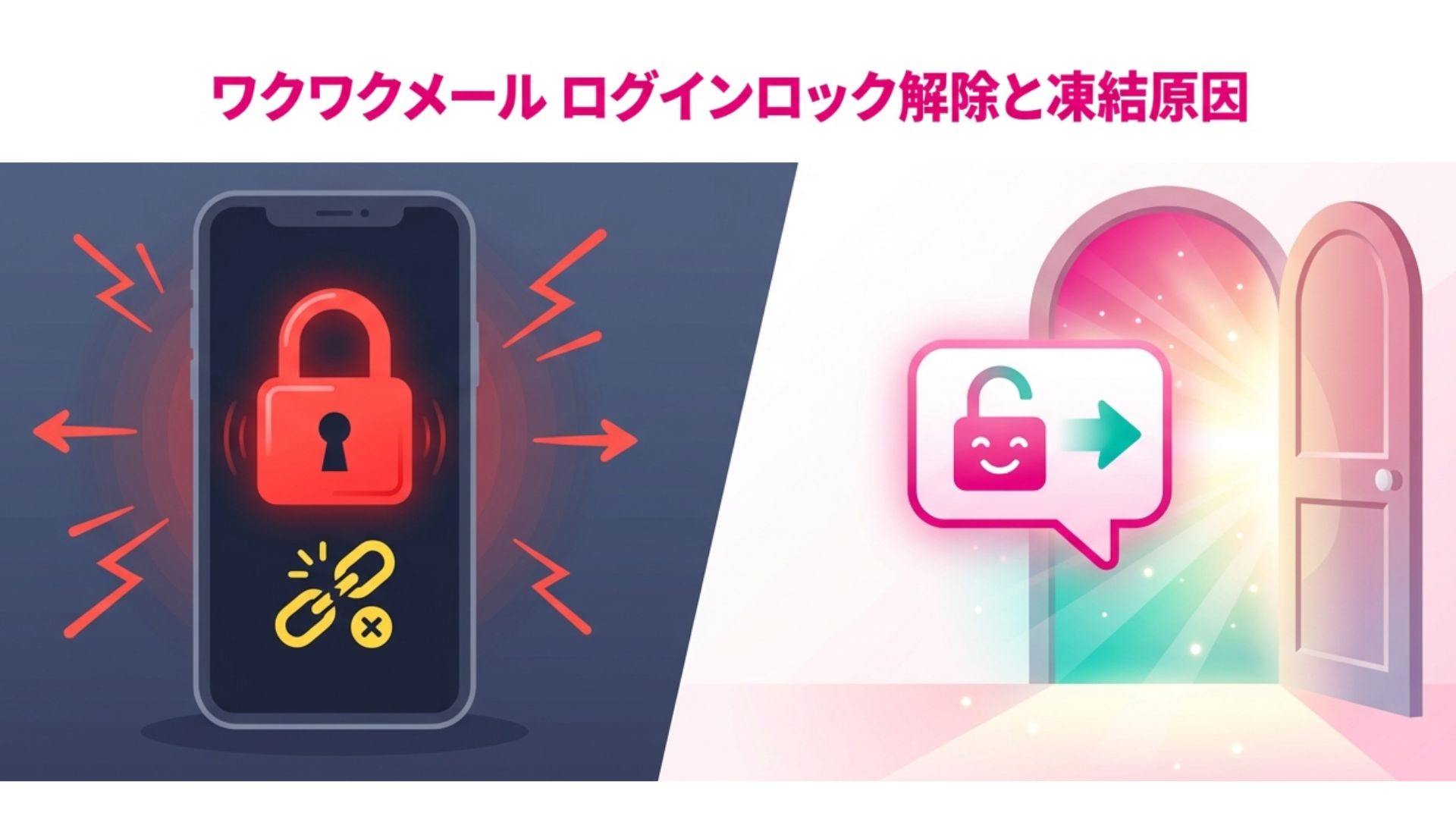 ワクワクメールが利用停止？