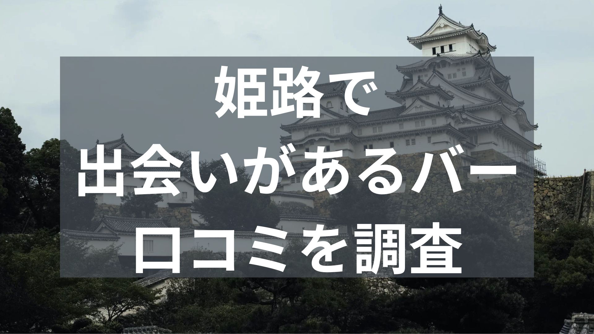 姫路で出会いがあるバー